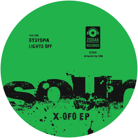 SOUR - X-0F0 EP [transparent green vinyl / incl. inserts]