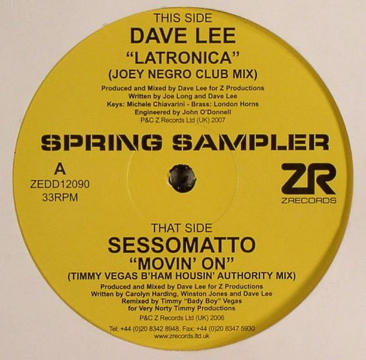 ZEDD RECORDS - SPRING SAMPLER
