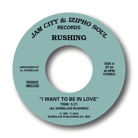 RUSHING - I WANT TO BE IN LOVE / TELL YOUR BOYFRIEND