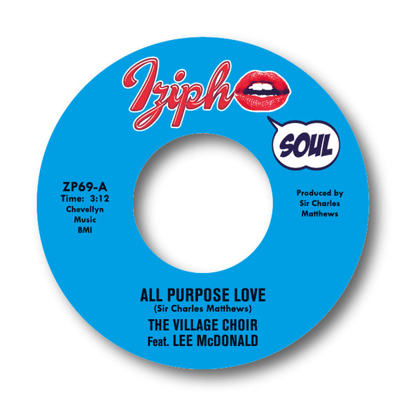 The Village Choir Ft Lee Mc Donald - All Purpose Love [Black Vinyl]