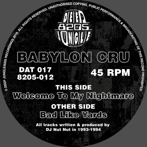 Babylon Cru - Welcome To My Nightmare