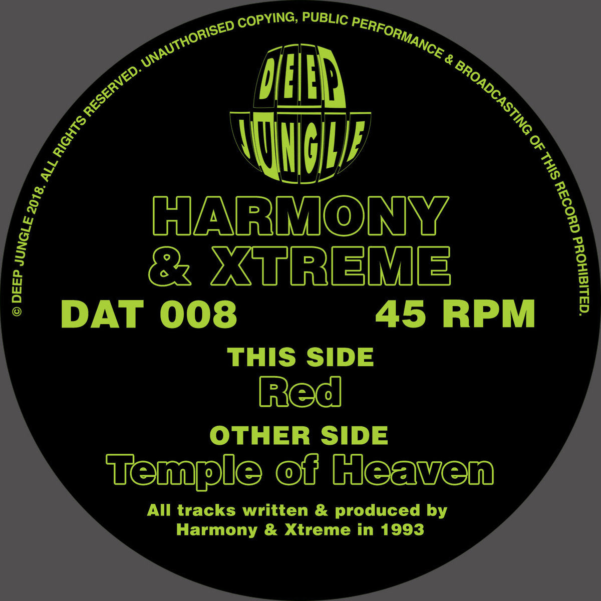 Harmony & Xtreme - Temple Of Heaven (ONE PER PERSON)