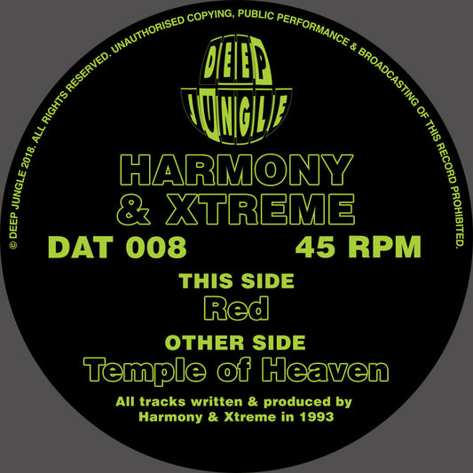 Harmony & Xtreme - Temple Of Heaven (ONE PER PERSON)