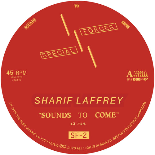 Sharif Laffrey - Sounds To Come [Single Sided 12"Vinyl]