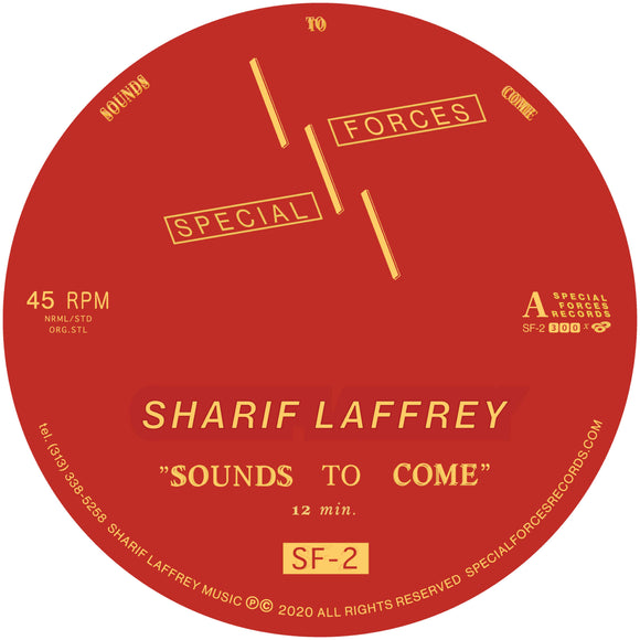Sharif Laffrey - Sounds To Come [Single Sided 12