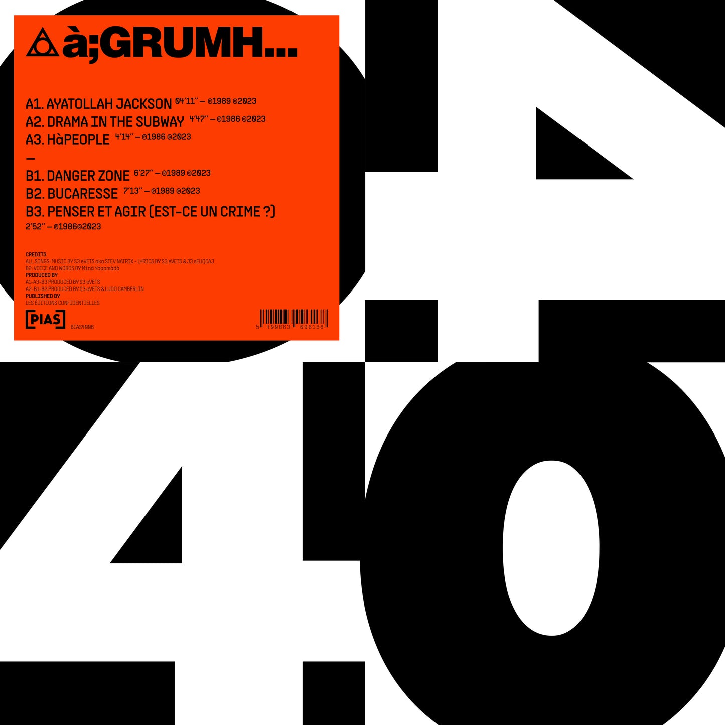 à;GRUMH… - [PIAS] 40