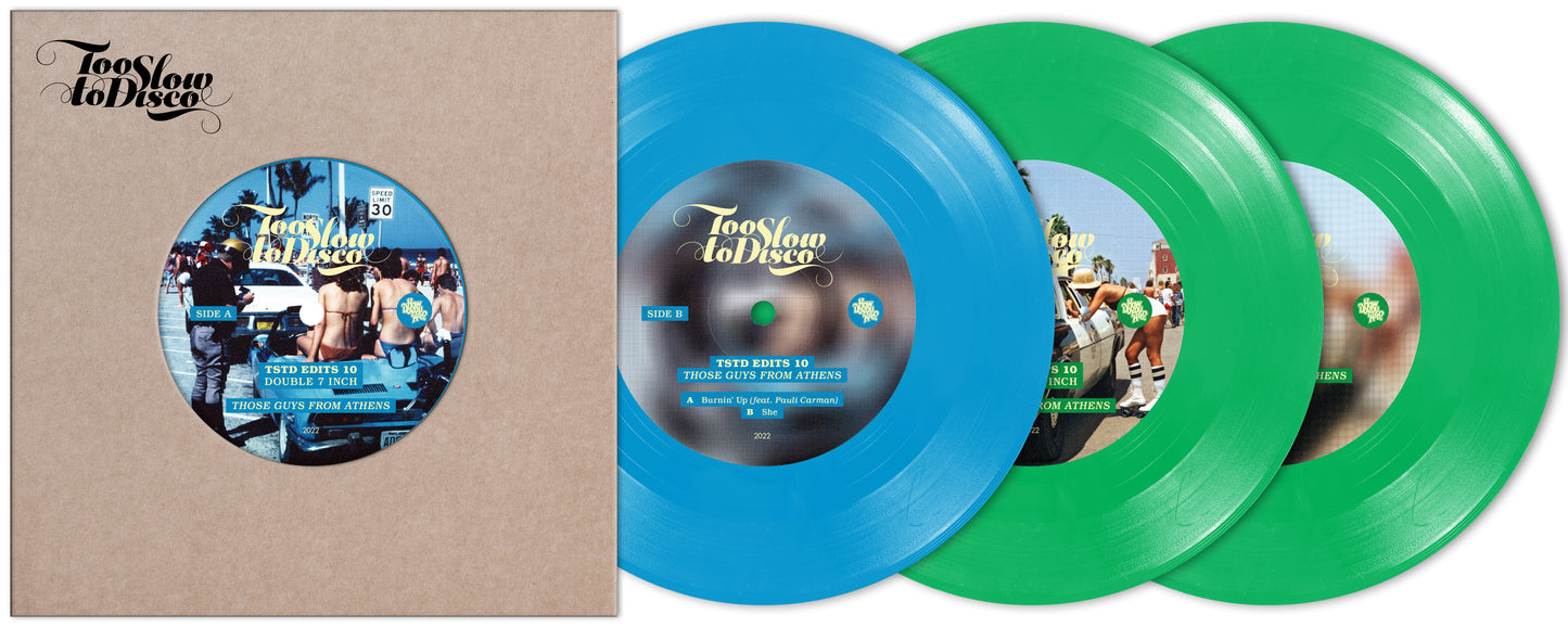 Those Guys From Athens - Too Slow To Disco Edits [10 lim. colored double 7"]
