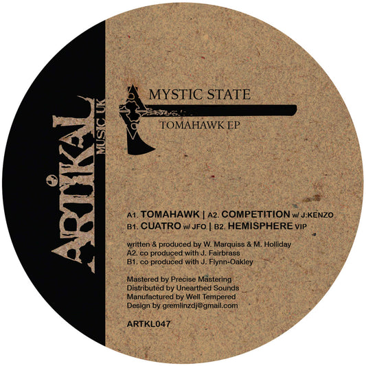 Mystic State - Tomahawk EP