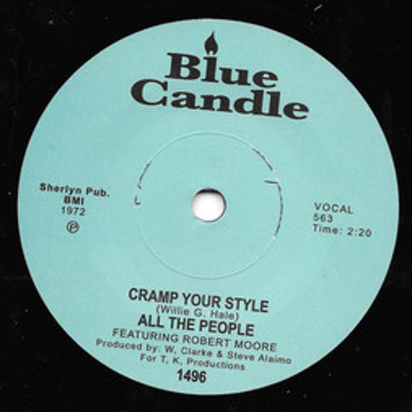 ALL THE PEOPLE feat ROBERT MOORE - Cramp Your;GR: (remastered)(reissue)