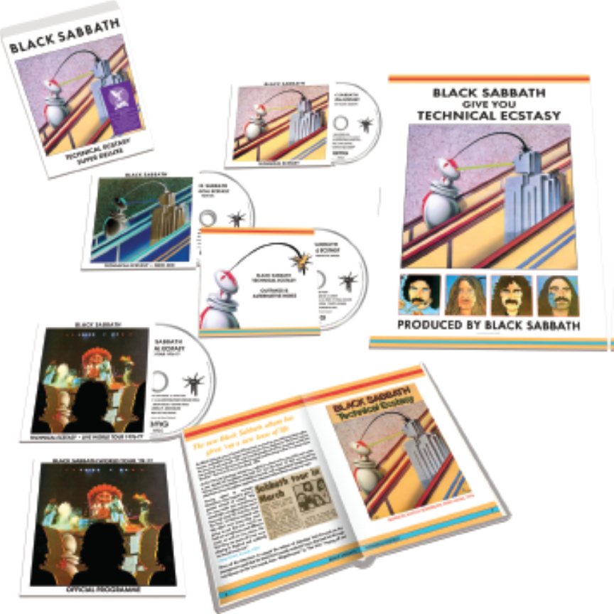 Black Sabbath -Technical Ecstasy – Super Deluxe Edition [4CD Box Set]
