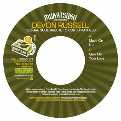 Devon Russell - Mukatsuku presents Reggae Soul Tribute To Curtis Mayfield
