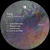Lack of Diversity EP (repertoire vinyl)