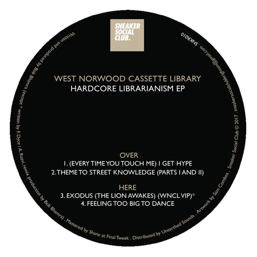 West Norwood Cassette Library - Hardcore Librarianism EP (1 PER PERSON)