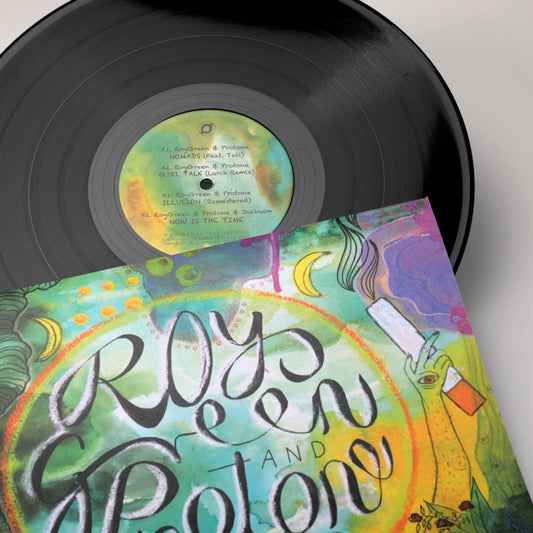 ROYGREEN & PROTONE - Nomads EP (12" + stickers)