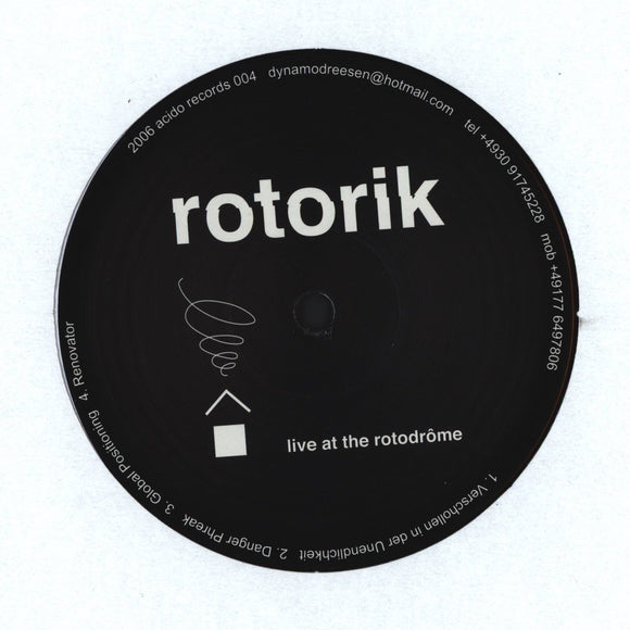 Rotorik - Live at the Rotordrom