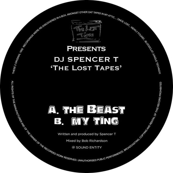 DJ SPENCER T - The Lost Tapes