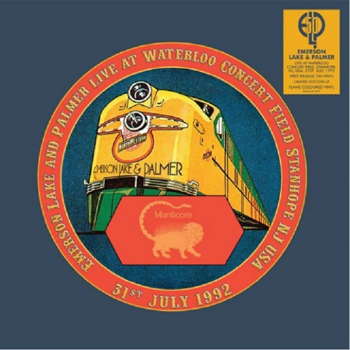Emerson Lake & Palmer - Live at Waterloo (1LP/Flame Coloured)