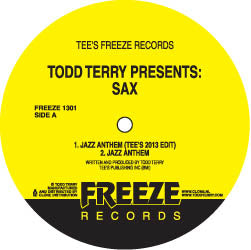 Todd Terry - Todd Terry Presents Sax [Repress]