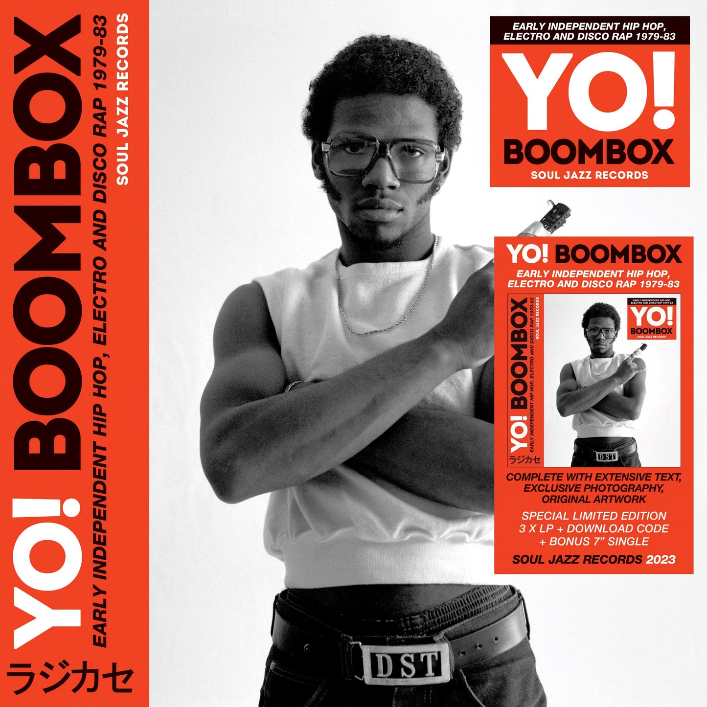 Soul Jazz Records Presents YO! BOOMBOX - Early Independent Hip Hop, Electro And Disco Rap 1979-83 [Deluxe 3LP]