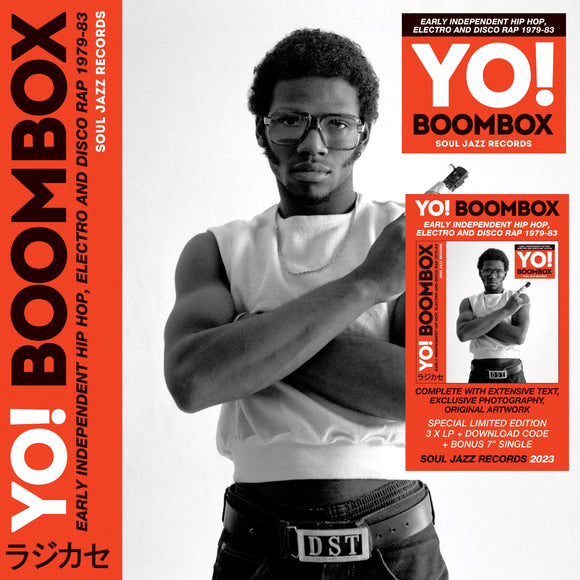 Soul Jazz Records Presents YO! BOOMBOX - Early Independent Hip Hop, Electro And Disco Rap 1979-83 [Deluxe 3LP]
