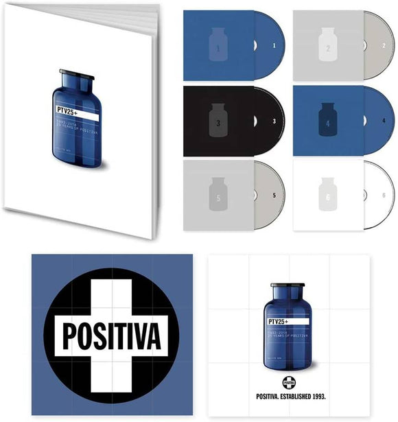 VARIOUS - 25 YEARS OF POSITIVA RECORDS - PTV25+ 1993-2018