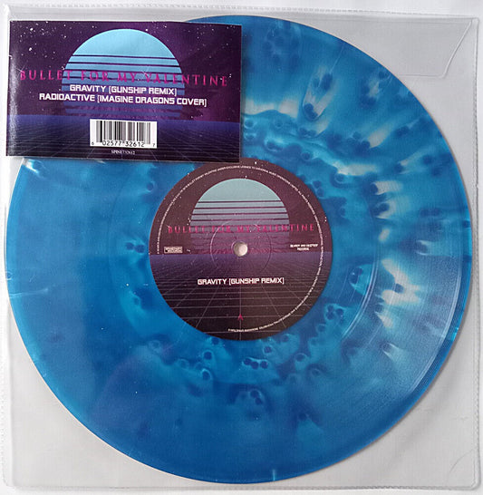 Bullet For My Valentine – Gravity (Gunship Remix) / Radioactive [10" Blue Marbled Vinyl]