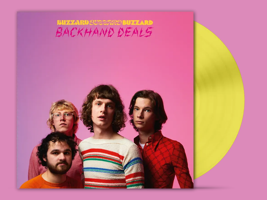 BUZZARD BUZZARD BUZZARD - BACKHAND DEALS [Limited Edition Yellow Indie Exclusive LP]