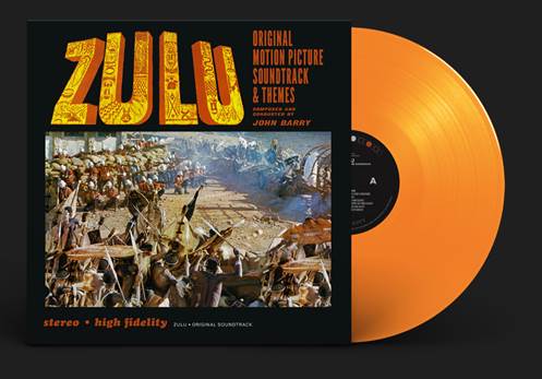 ZULU - Music by John Barry  (1LP Pumpkin Orange)