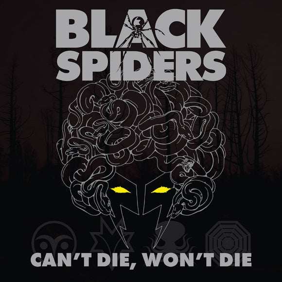 Black Spiders - Can't Die, Won't Die [Coloured LP]