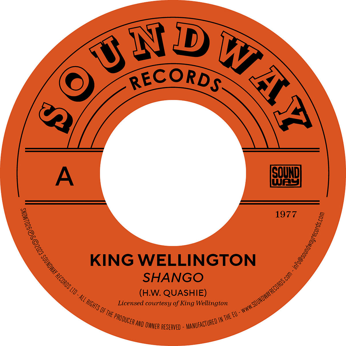 King Wellington / Frends - Shango / Mystery Music
