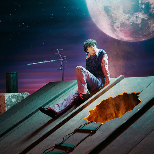 ALFIE TEMPLEMAN - MELLOW MOON [140gm White & Purple Splatter]