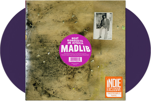 MADLIB - BEAT KONDUCTA IN AFRICA MEDICINE SHOW #3 [2LP Deep Purple Vinyl]