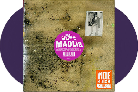 MADLIB - BEAT KONDUCTA IN AFRICA MEDICINE SHOW #3 [2LP Deep Purple Vinyl]