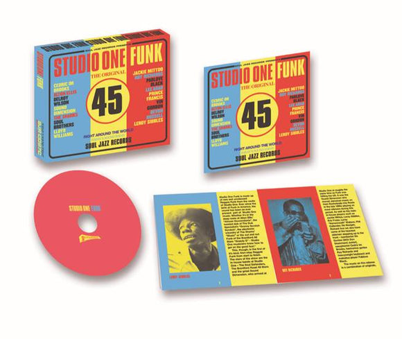 Soul Jazz Records Presents - STUDIO ONE FUNK [CD]