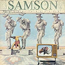 SAMSON - SHOCK TACTICS (GREY BLUE MARBLED)