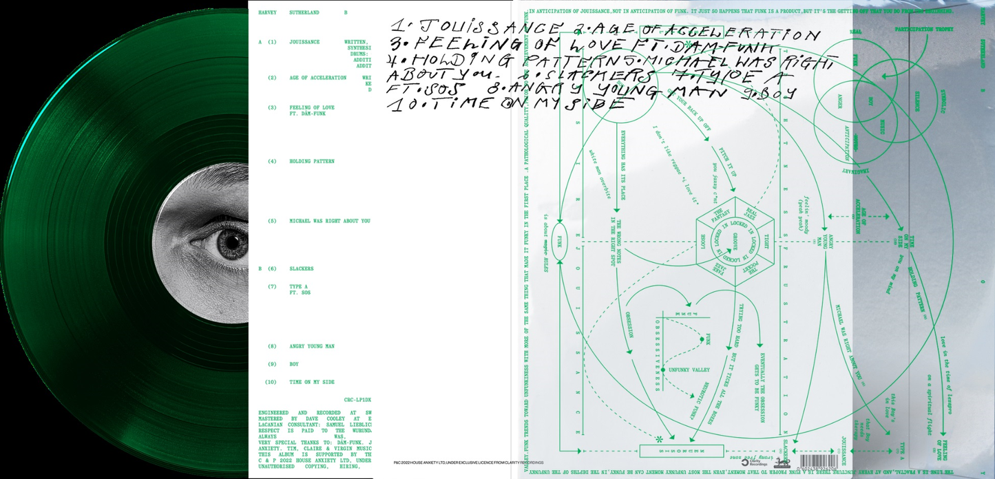 HARVEY SUTHERLAND - BOY [Transparent Green Vinyl]