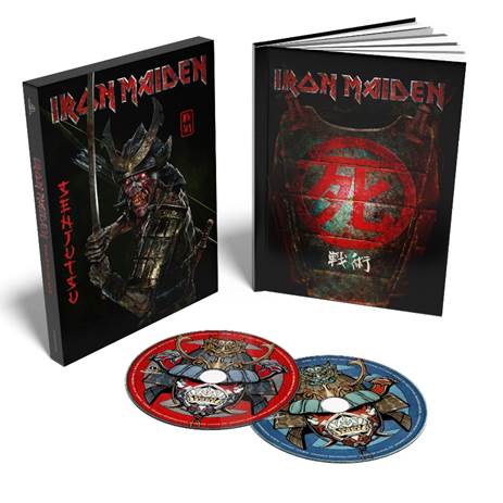 IRON MAIDEN - SENJUTSU [Casebound Book Deluxe 2CD with slipcase and 24-page booklet]