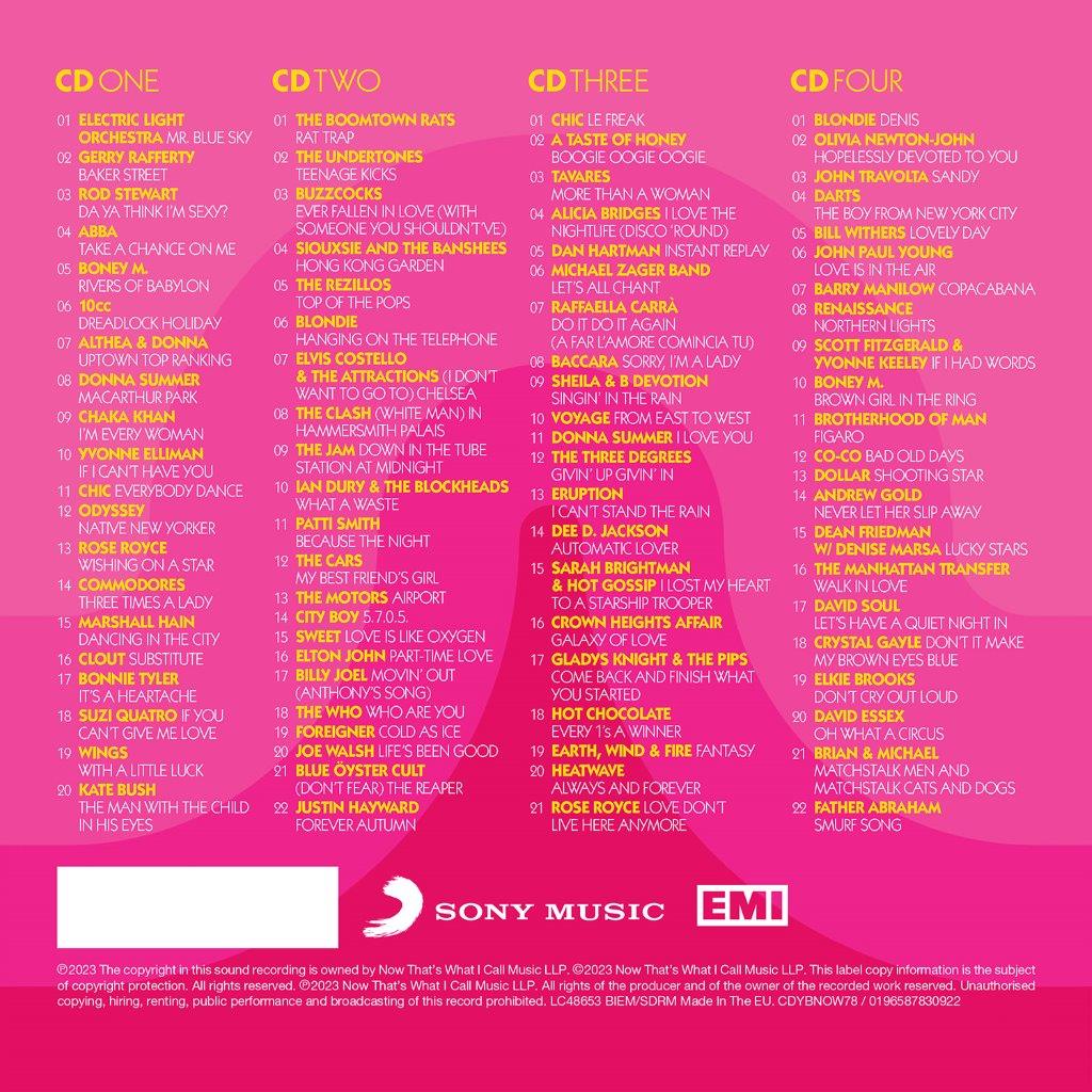 Various Artists - NOW – Yearbook 1978 [4CD]