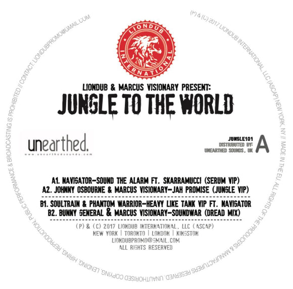 Liondub & Marcus Visionary Present: Jungle To The World