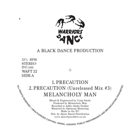 Melancholy Man - Precaution