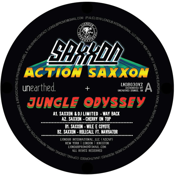 Saxxon - Action Saxxon - Jungle Odyssey EP 2