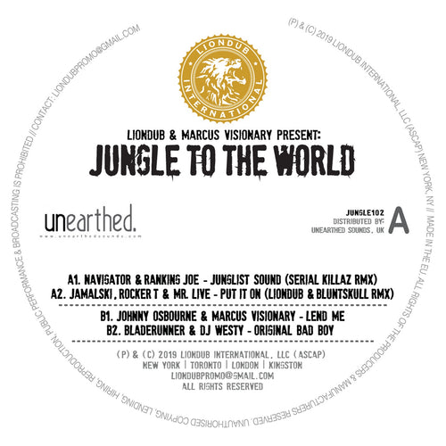 Various Artists - Liondub & Marcus Visionary Present: Jungle To The World 2