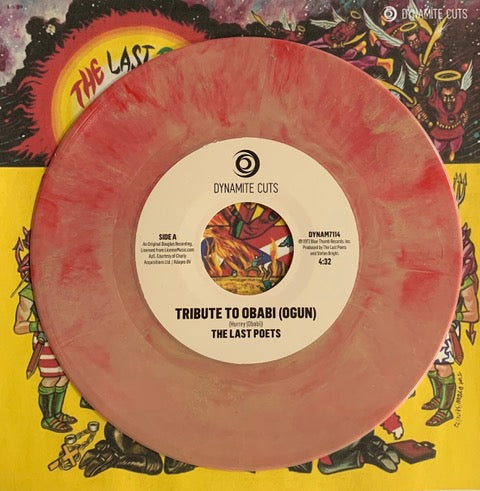 The Last Poets - Tribute to Obabi [7" Red Marble Vinyl]
