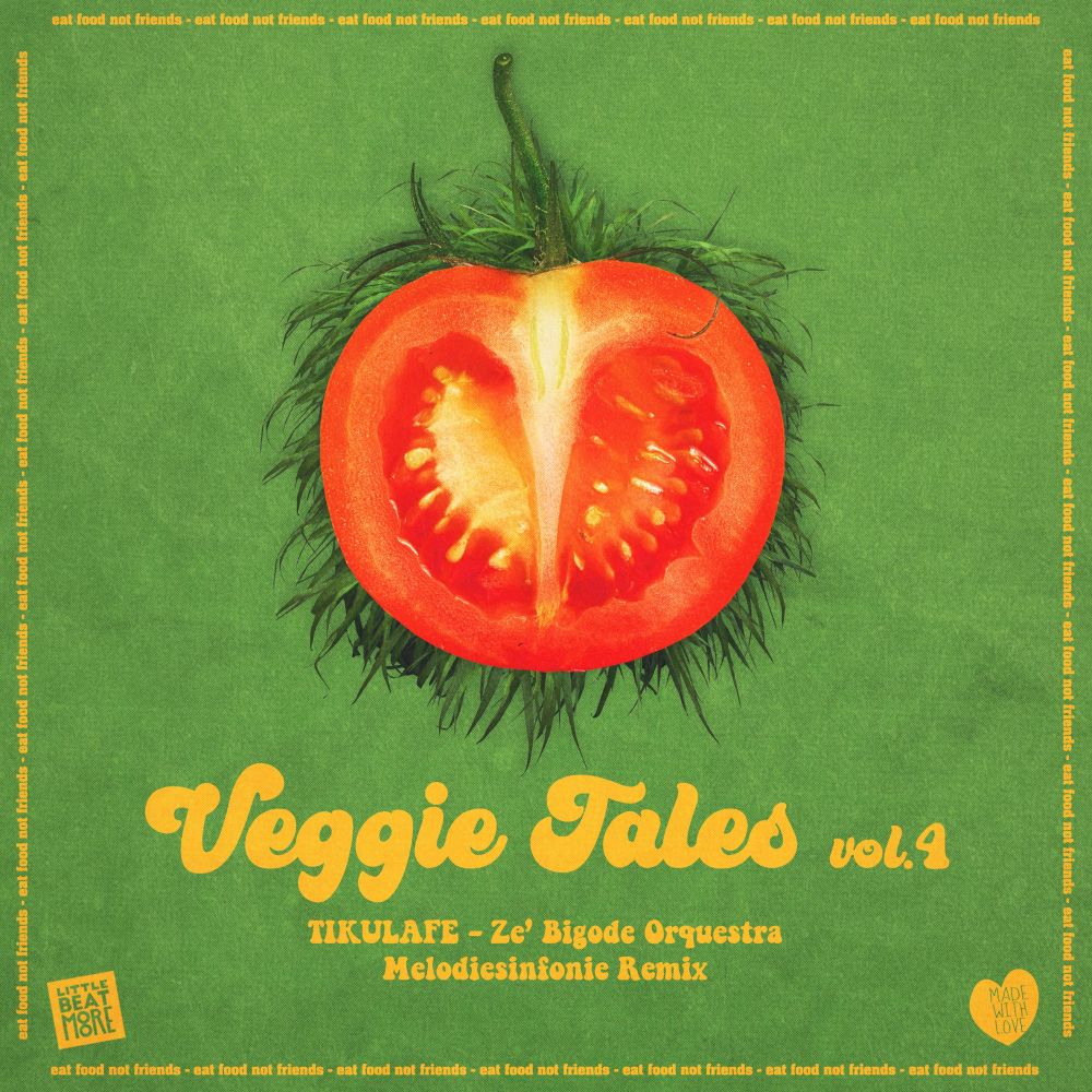 Zè Bigode Orquestra - Veggie Tales Vol. 4 (incl. Melodiesinfonie) [Green Translucent Vinyl 7"]