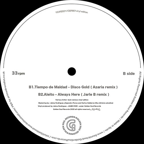 Various Artists - The Best Remixes of Golden Soul Records