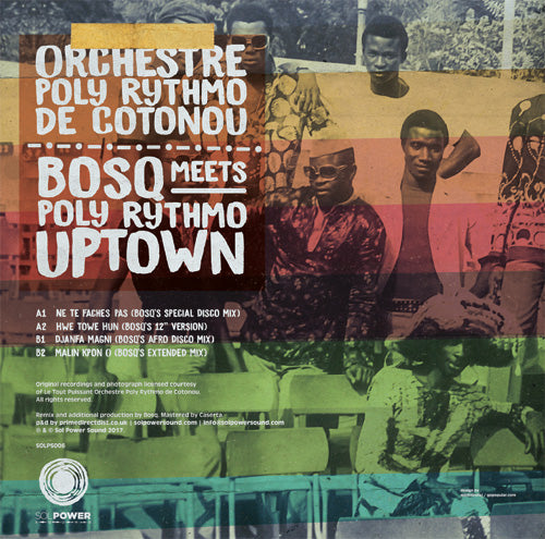 Orchestre Poly Rythmo de Cotonou - Bosq Meets Poly Rythmo Uptown