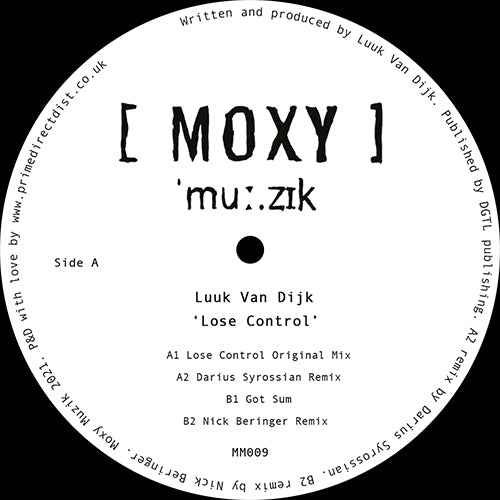 Luuk Van Dijk - Lose Control