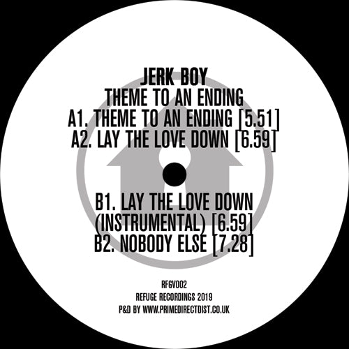 JERK BOY - THEME TO AN ENDING EP