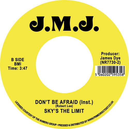 Sky's The Limit - Don't Be Afraid / Don't Be Afraid - Inst