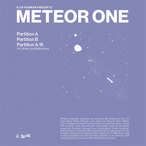 Ilija Rudman Presents Meteor One - Partition A/B